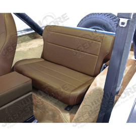 Seat, Rear, Fold/Tumble, Spice; 76-95 Jeep CJ/Wrangler YJ