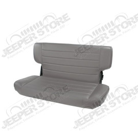 Seat, Rear, Fold/Tumble, Gray; 97-02 Jeep Wrangler TJ