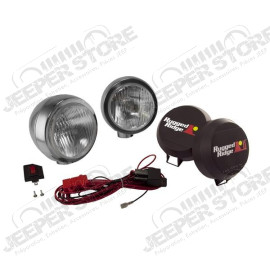 Light Kit, HID, 6 Inch, Round, Stainless Steel Housing, 2 Piece