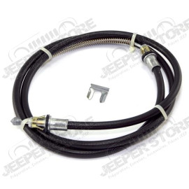 Parking Brake Cable, Rear, Right; 87-89 Jeep Wrangler YJ