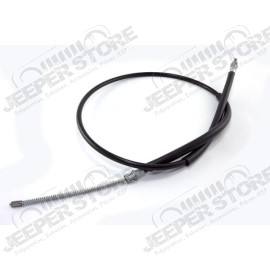 Parking Brake Cable, Rear, Right; 1990 Jeep Wrangler YJ