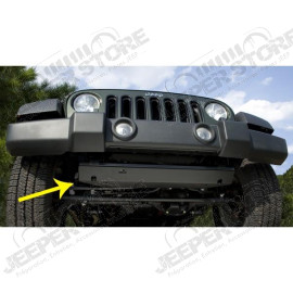 Skid Plate, Steering Components; 07-18 Jeep Wrangler JK