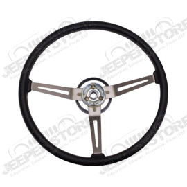 Steering Wheel, Vinyl; 76-95 Jeep CJ/Wrangler