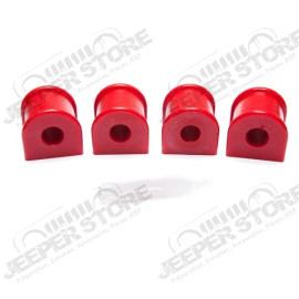 Suspension Stabilizer Bar Bushing Kit, Rear, Red, 5/8 Inch; 84-01 XJ