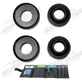 Suspension Coil Spring Spacer Kit, 2 Inch Lift; 99-04 Grand Cherokee