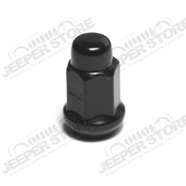 Wheel Lug Nut, Black, 1/2-20, Universal
