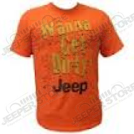 Tee-shirt jeep "wanna get dirty" taille L
