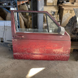 Occasion : Porte avant droite (2 portes) rouge pour Jeep Cherokee XJ (1984-1996)