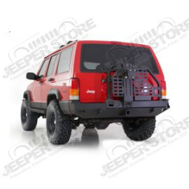 Pare chocs arrière acier avec porte roue de secours pour Jeep Cherokee XJ