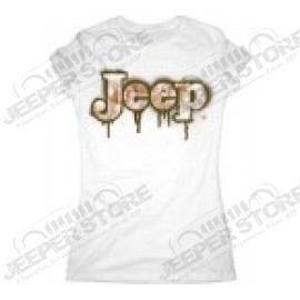 Tee-shirt femme "Muddy Spraypainted" taille S