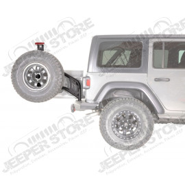 Support de roue de secours pour pare chocs arrière Warn Elite pour Jeep Wrangler JL
