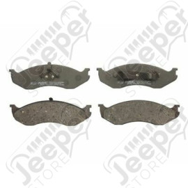 Plaquettes de frein avant (jeu de 4 plaquettes) - Jeep Wrangler TJ - 5252531 / 4778058
