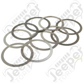 Kit Cales de réglage de pignon conique arrière Dana 35 Jeep Cherokee XJ