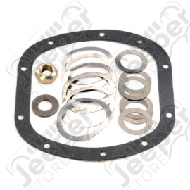 Cales de réglage pignon conique avant dana 30, YJ