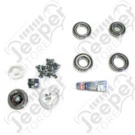 Kit de roulements avec cales de réglage et joint pour l'avant Dana 44 pour Jeep Wrangler JK RUBICON 