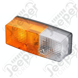 Feu clignotant et veilleuse gauche sur l'aile pour Jeep CJ, Wrangler YJ