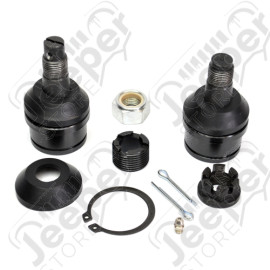 Kit rotules de pivots inférieur et supérieur (pour 1 coté gauche ou 1 coté droit) pour Jeep CJ