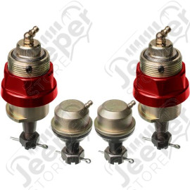 Kit de 4 rotules de pivots renforcées et réglables pour Jeep Wrangler JK