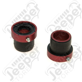 Kit de protections de tubes d'essieux avant Dana 30 FLJ Offroad pour Jeep Wrangler YJ, TJ, JK, Cherokee XJ, Grand Cherokee ZJ, ZG, WJ, WG