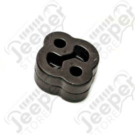 Silentbloc d'échappement (butée élastique - bande de caoutchouc) - Jeep Wrangler TJ - 255-593