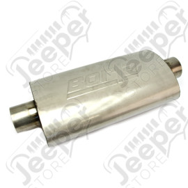 Silencieux d'échappement universel BORLA acier / inox - 40363