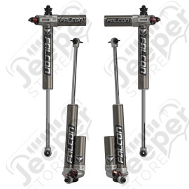 JK 4dr: Falcon Series 3.3 Fast Adjust Piggyback Shock Kit (5-6” Lift) 