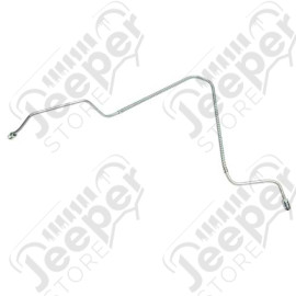 Conduite de frein acier avant gauche Jeep Cherokee XJ et Grand Cherokee ZJ, ZG sans ABS (diametre 4.8mm ou 3/16)