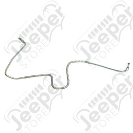 Conduite de frein acier avant gauche Jeep Wrangler TJ sans ABS (diametre 4.8mm ou 3/16)