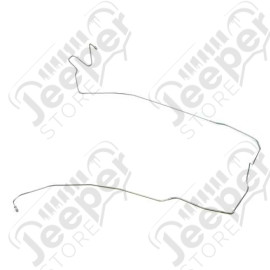 Conduite de frein acier avant droite Jeep Cherokee XJ et Grand Cherokee ZJ, ZG sans ABS (diametre 4.8mm ou 3/16)