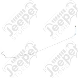 Durite de frein acier centrale (longeron) - Jeep Wrangler YJ - 0373.10 - sans ABS