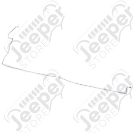 Durite de frein acier centrale (longeron) Jeep Grand Cherokee ZJ, ZG (sans ABS) (diametre: 4.8mm) 