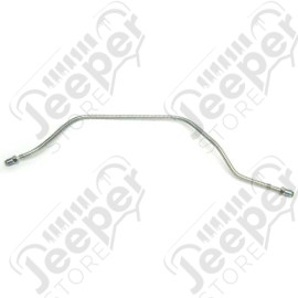 Durite de frein acier droit sur pont (court) Jeep CJ - Diamètre: 3/16 soit 4.8mm