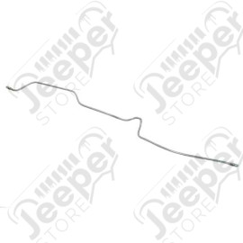Durite de frein acier arriere droit sur pont (long) - Jeep Wrangler TJ - 0375.20