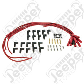 Kit jeu de fils de bougie pour allumeur HEI pour moteurs 6 et 8 cylindres - Jeep CJ, Wrangler YJ - AL4040R / AL4041R