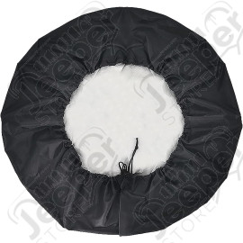 Housse de roue de secours de 31" à 32" couleur NOIR "4x4 it's a way of life"