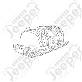 Collecteur d'admission 5.2L V8 essence (sans vanne EGR) pour Jeep Grand Cherokee ZJ, ZG