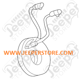 Contacteur airbag - Jeep Cherokee Liberty KJ - 68271255AB / 56010619AB / 56010619AC / 56010619AD / 56010619AE / 56010619AF / 56010619AG / 56044886AC