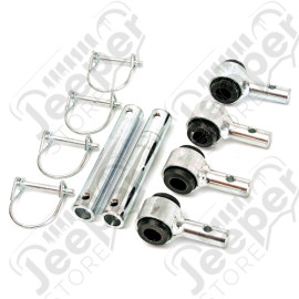 Kit biellettes de barre stabilisatrice avant déconnectable (origine, 15cm) Jeep CJ