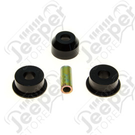 Kit de silentblocs avec soufflet de rotule pour barre Panhard - Jeep Wrangler TJ, Cherokee XJ, Grand Cherokee ZJ / ZG - KJ07002BK