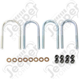 Kit étriers de fixation de lames arrière AMC 20 - Jeep CJ - ECP50070