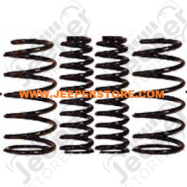 Kit de 4 ressorts renforcé OME et réhaussé de +2'' (+5cm) pour Jeep Wrangler JK
