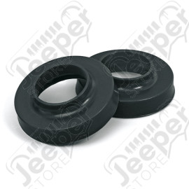 Kit de 2 cales en polyuréthane (0.75 " soit +19mm) - Jeep Wrangler TJ, Cherokee XJ, Grand Cherokee ZJ / ZG - ASP09107BK