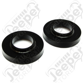 Kit de 2 cales de réhausse 19mm pour l'avant Jeep Wrangler JK