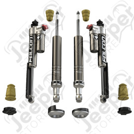 2005+ Toyota Tacoma: Falcon 2.25” Sport Tow/Haul Shock Leveling System 