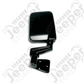 Rétroviseur droit noir Jeep Wrangler YJ (coté passager)