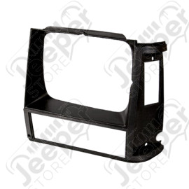 Enjoliveur de phare gauche noir, Jeep Cherokee XJ