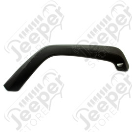 Élargisseur d'aile avant droit (couleur noir, non lisse) pour Jeep Wrangler JK - 0837.27 / 5KF08RXFAD/AE / 11609.10 / 5KF08RXFAD / 5KF08RXFAE