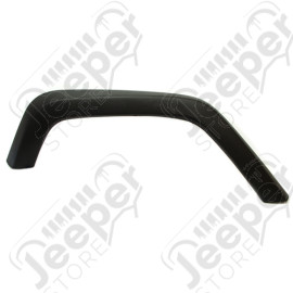 Élargisseur d'aile arrière gauche (couleur noir, non lisse) pour Jeep Wrangler JK - 0837.28 / 5KF17RXFAD/AE / 5KF17RXFAD / 5KF17RXFAE