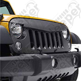 Calandre agressive avec grille (à peindre) - Jeep Wrangler JK - 1514.27 / LCL1105 / EXT-91126B