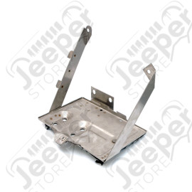 Support de batterie en acier / inox Jeep CJ